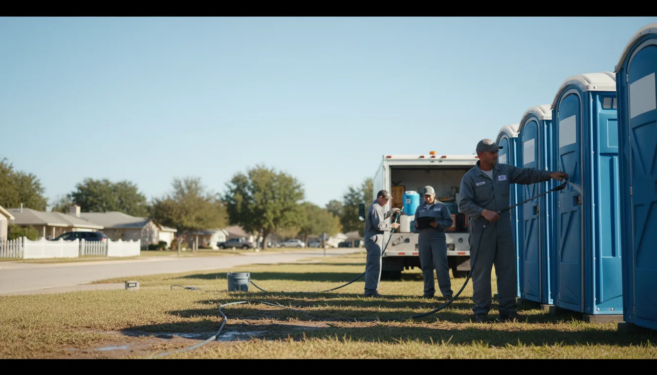 Long-Term Portable Toilet Rental in Kettlersville, OH near me
